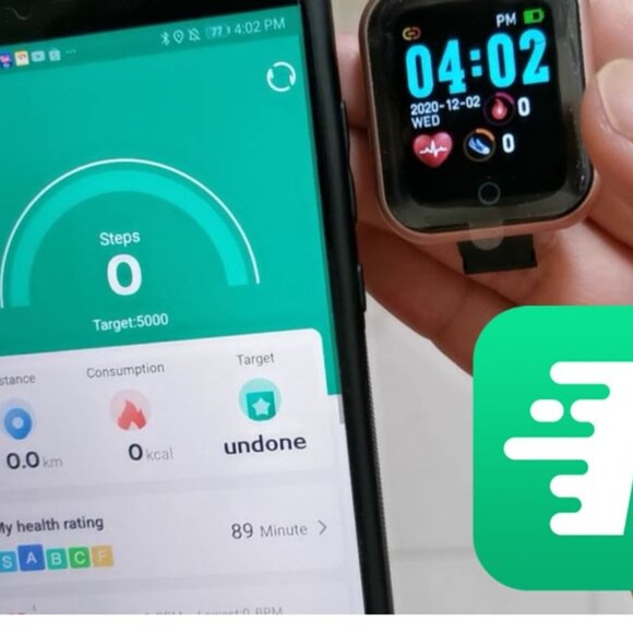 NEW - Fitpro smart watch T500 Ultra with yellow band - Picture 6 of 9